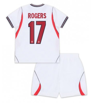 England Morgan Rogers #17 Hemmaställ Barn VM 2026 Kortärmad (+ Korta byxor)